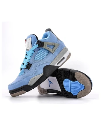 Кросівки Air Jordan Retro 4SE University Blue Tech Grey Blue Black 41 (26см) ( DR-Jrd025) - Фото 1 Кросівки Air Jordan Retro 4SE University Blue Tech Grey Blue Black 41 (26см) ( DR-Jrd025) - изображение 1