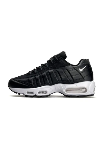 Кросівки чоловічі Air Max 95 All Black White 41(26см) ( A3858) - Фото 1 Кросівки чоловічі Air Max 95 All Black White 41(26см) ( A3858) - изображение 1