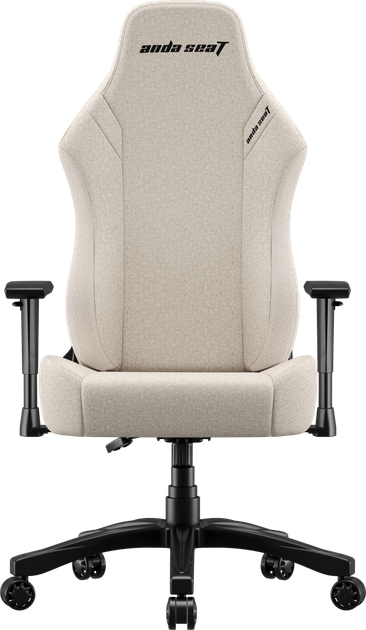 Крісло геймерське ігрове Anda Seat Luna Size L до 100 кг Ivory Fabric (AD18-44-I-F) навантаження до 100 кг, льон, поролон, гарантія 24 міс, зріст до 170 см - Фото 3 Крісло геймерське ігрове Anda Seat Luna Size L до 100 кг Ivory Fabric (AD18-44-I-F) навантаження до 100 кг, льон, поролон, гарантія 24 міс, зріст до 170 см - зображення 3