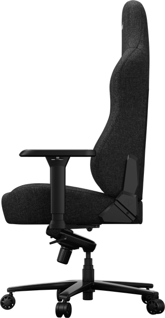 Крісло геймерське ігрове Anda Seat Phantom 4 Pro L до 100 кг Black Fabric (AD18YSDC-72-B-F-B02) - зображення 8