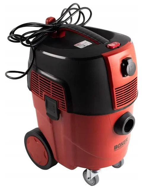 Будівельний пилосос Boxer BX113 2000 Вт 35 л з розеткою для інструменту HEPA фільтром автоматичним очищенням фільтра та телескопічною трубою - зображення 5