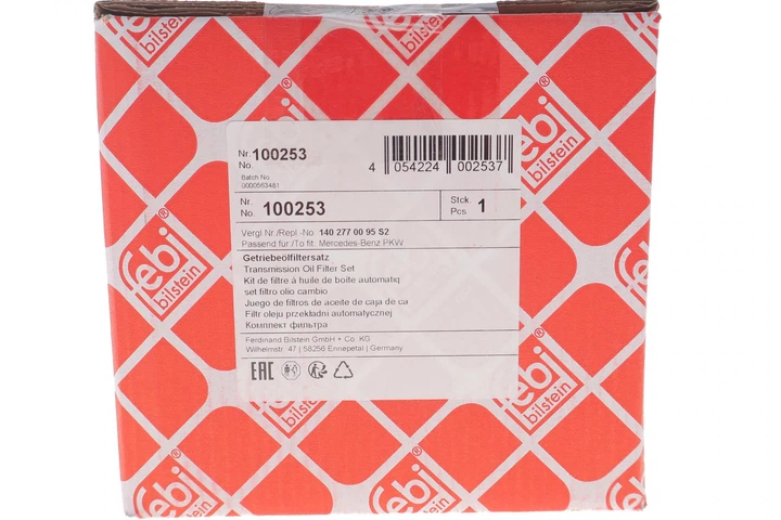 Комплект для замены масла АКПП Mercedes Sprinter 903-905 95-06 Febi Bilstein 100253 - изображение 2