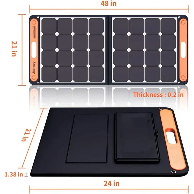 Солнечная панель Jackery SolarSaga 100W (21-0002-000058) - Фото 5 Солнечная панель Jackery SolarSaga 100W (21-0002-000058) - изображение 5