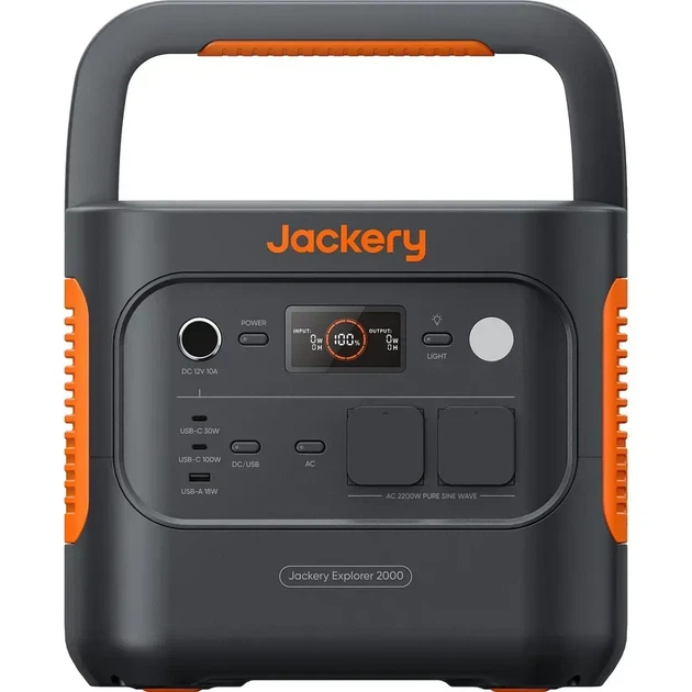 Зарядная станция Jackery Explorer 2000 v2 (21-0001-000267) - Фото 1 Зарядная станция Jackery Explorer 2000 v2 (21-0001-000267) - изображение 1