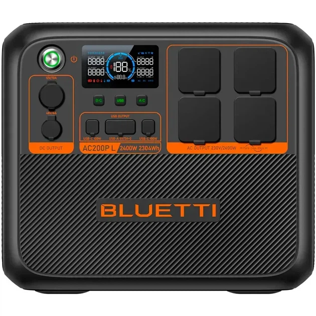 Зарядна станція BLUETTI AC200PL (P-AC200PL-EU-GY-BL-010) - Фото 2 Зарядна станція BLUETTI AC200PL (P-AC200PL-EU-GY-BL-010) - зображення 2