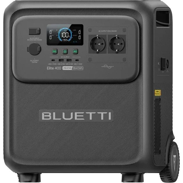 Зарядна станція BLUETTI Elite 400 (P-EL400-EU-GY-BL-010) - Фото 3 Зарядна станція BLUETTI Elite 400 (P-EL400-EU-GY-BL-010) - зображення 3