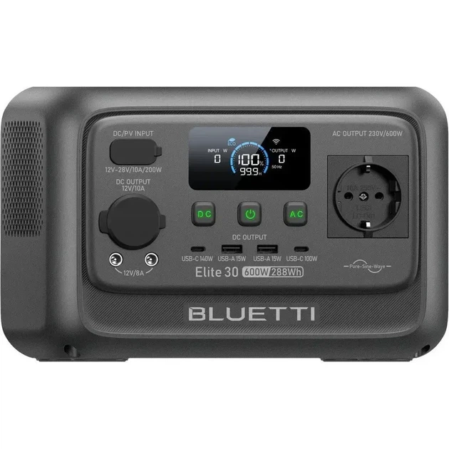 Зарядная станция BLUETTI Elite 30 V2 (P-EL30V2-EU-GY-BL-010) - Фото 3 Зарядная станция BLUETTI Elite 30 V2 (P-EL30V2-EU-GY-BL-010) - изображение 3