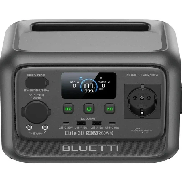 Зарядная станция BLUETTI Elite 30 V2 (P-EL30V2-EU-GY-BL-010) - Фото 6 Зарядная станция BLUETTI Elite 30 V2 (P-EL30V2-EU-GY-BL-010) - изображение 6