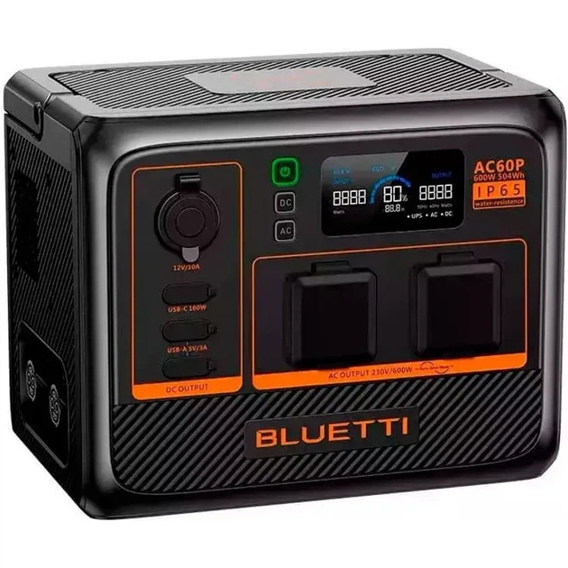 Зарядная станция BLUETTI AC60P (P-AC60P-EU-GY-BL-010) - Фото 5 Зарядная станция BLUETTI AC60P (P-AC60P-EU-GY-BL-010) - изображение 5