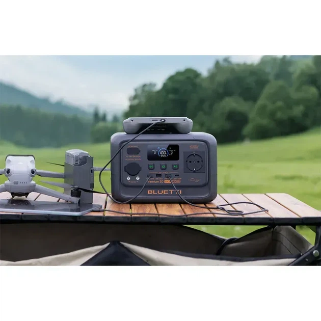 Зарядная станция BLUETTI Premium 30 V2 (P-PR30V2-EU-GY-BL-010) - Фото 7 Зарядная станция BLUETTI Premium 30 V2 (P-PR30V2-EU-GY-BL-010) - изображение 7