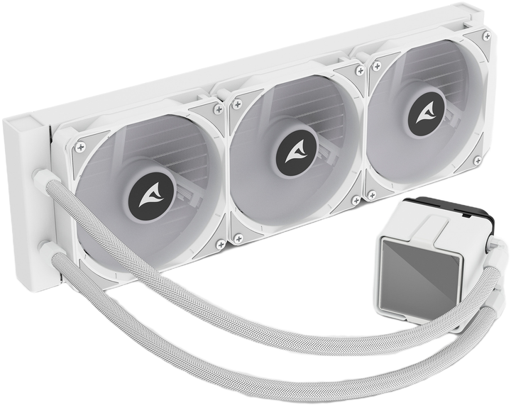 Chłodzenie wodne Sharkoon S100 ARGB White (4044951044719) - Zdjęcie 8 Chłodzenie wodne Sharkoon S100 ARGB White (4044951044719) - obraz 8