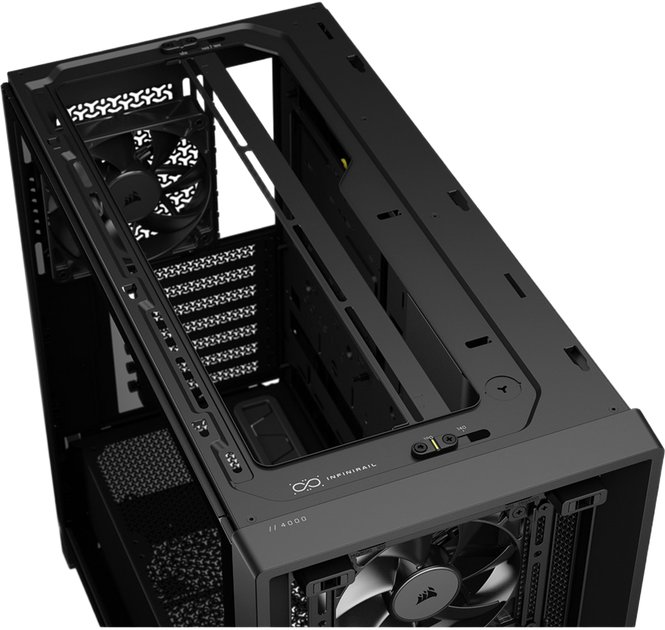 Корпус CORSAIR FRAME 4000D WOOD RS Mid-Tower Black/Walnut (CC-9011340-WW) - зображення 11