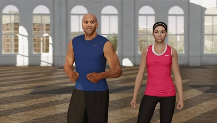 Игра Microsoft Xbox 360 Nike+ Kinect Training Английская Версия Б/У - изображение 2
