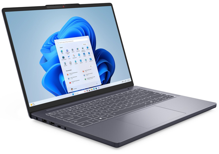 Ноутбук 14" Lenovo IdeaPad Slim 3 (14IRH10) Intel Core i5-13420H RAM 16GB SSD 512GB Windows 11 Алюминиевый корпус (UKR) (102262837) - Уценка - изображение 4