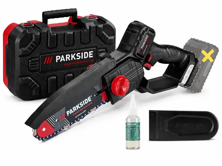 Акумуляторна ланцюгова пила PARKSIDE PERFORMANCE PPAGHS 20-Li A1 - изображение 3
