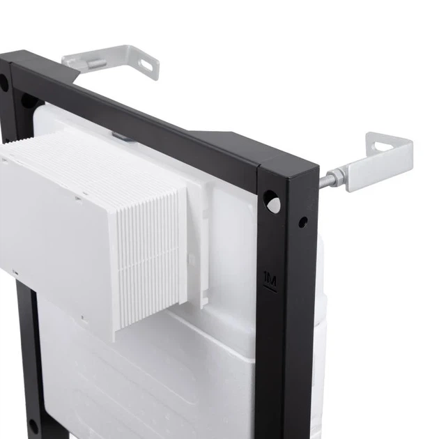 Инсталляция для подвесного унитаза Qtap Standard 1120-1320x500x160-220 мм Металл/ABS пластик - изображение 6