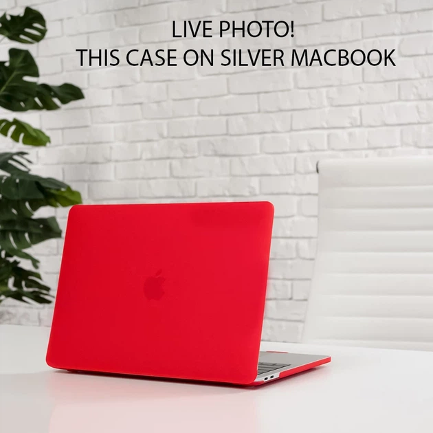 Чехол Upex Hard Shell для MacBook Air M1 13.3 (2018-2020) Red (UP2217) - изображение 2
