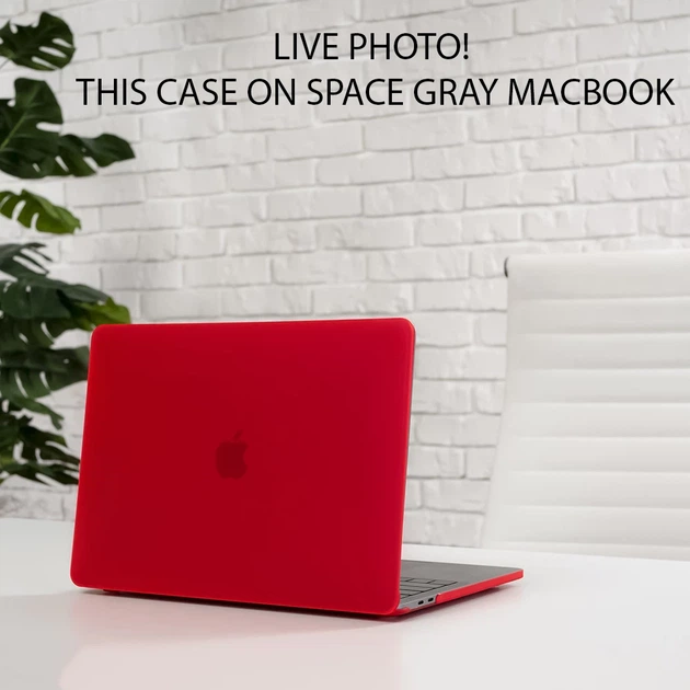 Чехол Upex Hard Shell для MacBook Air M1 13.3 (2018-2020) Red (UP2217) - изображение 3