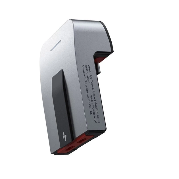USB-хаб Baseus Multifunctional Armor Age Bracket USB-C - HDMI/3хUSB-A/3хUSB-C/Ethernet/3.5 mm Jack (CAHUB-AJ0G) - Фото 6 USB-хаб Baseus Multifunctional Armor Age Bracket USB-C - HDMI/3хUSB-A/3хUSB-C/Ethernet/3.5 mm Jack (CAHUB-AJ0G) - изображение 6