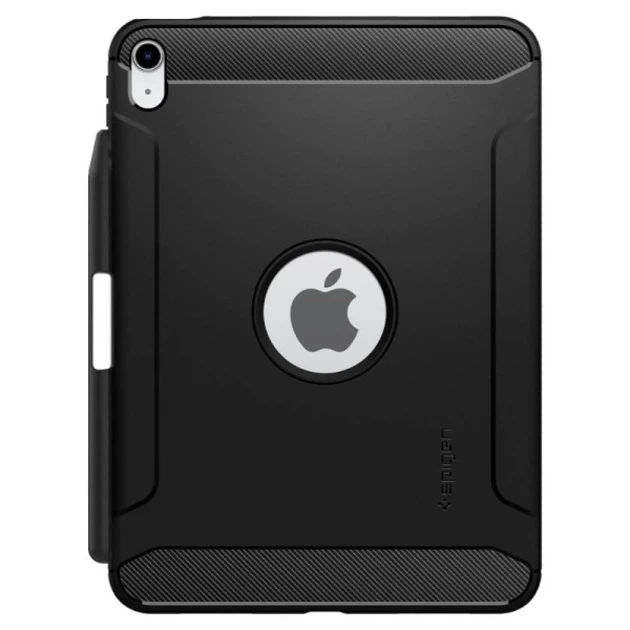 Чехол Spigen Rugged Armor для iPad 11 2025 11th Gen | 10.9 2022 10th Gen Matte Black (ACS05552) - изображение 2
