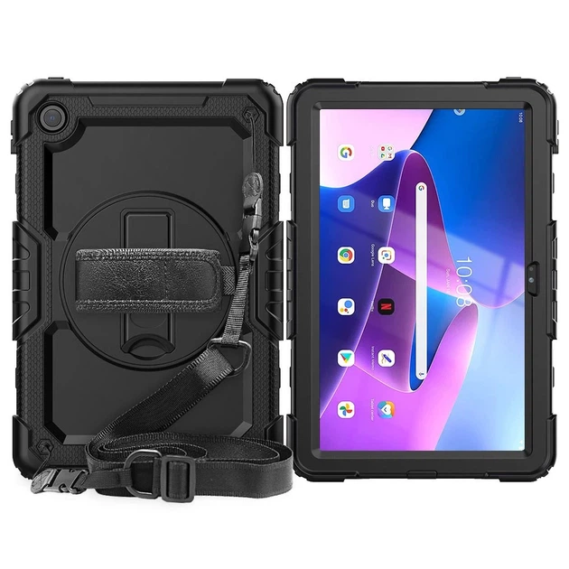 Чохол Tech-Protect Solid360 для Lenovo Tab M10 Plus 10.6 3rd Gen Black (9589046922756) - Фото 2 Чохол Tech-Protect Solid360 для Lenovo Tab M10 Plus 10.6 3rd Gen Black (9589046922756) - зображення 2