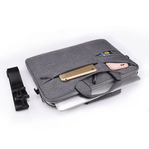 Сумка Tech-Protect PocketBag Laptop 14" Dark Grey (0795787710562) - изображение 5
