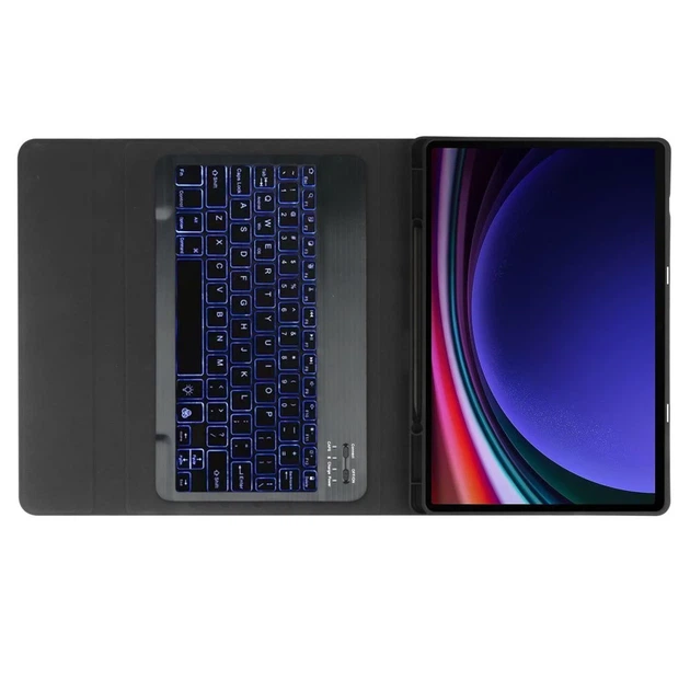 Чехол Tech-Protect SC Pen + Keyboard для Samsung Galaxy Tab S9 FE 10.9 (X510 | X516B) Black (9319456606256) - Фото 4 Чехол Tech-Protect SC Pen + Keyboard для Samsung Galaxy Tab S9 FE 10.9 (X510 | X516B) Black (9319456606256) - изображение 4