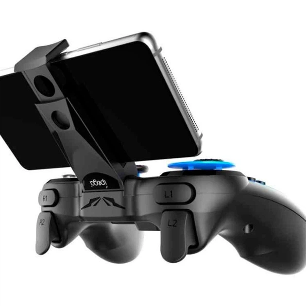 Геймпад iPega Bluetooth/2.4G Дуалсенсорный для Android, iOS, TV, PC Черно-синий (PG-9090) - изображение 3