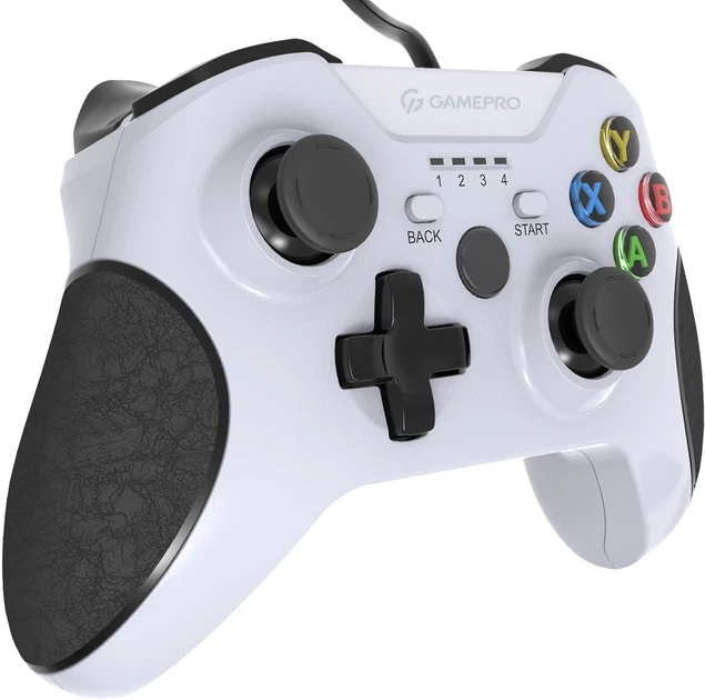 Геймпад GamePro MG450W USB 10 кнопок 2 аналогові стіки Білий 1.8 м (MG450W) - зображення 3