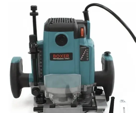 Фрезер ручной BOXER BX219 2100 Вт погружной электрический фрезер 22000 об мин глубина фрезерования 55 мм цанги 6 и 8 мм - Фото 9 Фрезер ручной BOXER BX219 2100 Вт погружной электрический фрезер 22000 об мин глубина фрезерования 55 мм цанги 6 и 8 мм - изображение 9