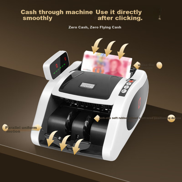 Счетчик банкнот Kemi B100 портативный с голосовым оповещением - изображение 6