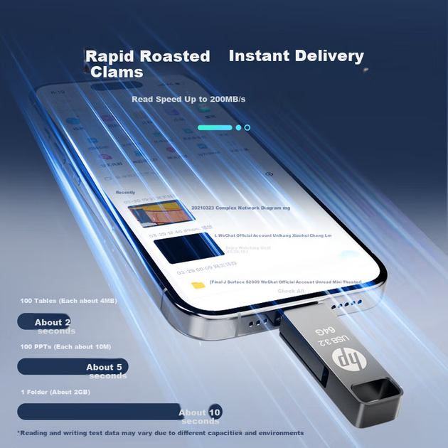 Флеш память USB HP 886C 32GB USB 3.2 Gen1 + Type-C Grey - Фото 2 Флеш память USB HP 886C 32GB USB 3.2 Gen1 + Type-C Grey - изображение 2