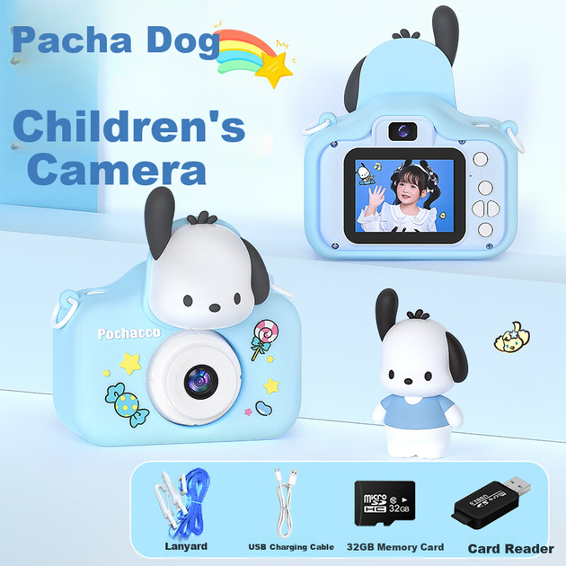 Фотоаппарат Chaopaixing Pachadog детский цифровой компактный с передачей на телефон - изображение 4