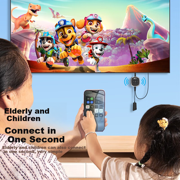 Адаптер BIAZE HDMI 4K для трансляції екрана телефона на телевізор - Фото 8 Адаптер BIAZE HDMI 4K для трансляції екрана телефона на телевізор - зображення 8