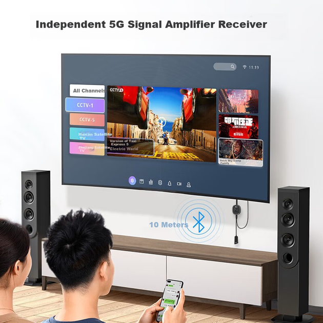 Адаптер BIAZE HDMI 4K для трансляції екрана телефона на телевізор - Фото 11 Адаптер BIAZE HDMI 4K для трансляції екрана телефона на телевізор - зображення 11