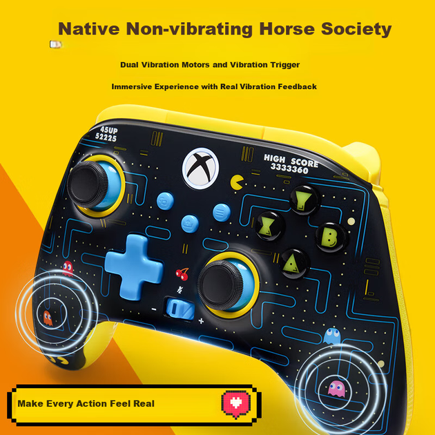 Беспроводной геймпад PowerA PAC-MAN 45th Anniversary PC/Xbox One/Xbox Series X/S (XBGP0435-01) - изображение 6