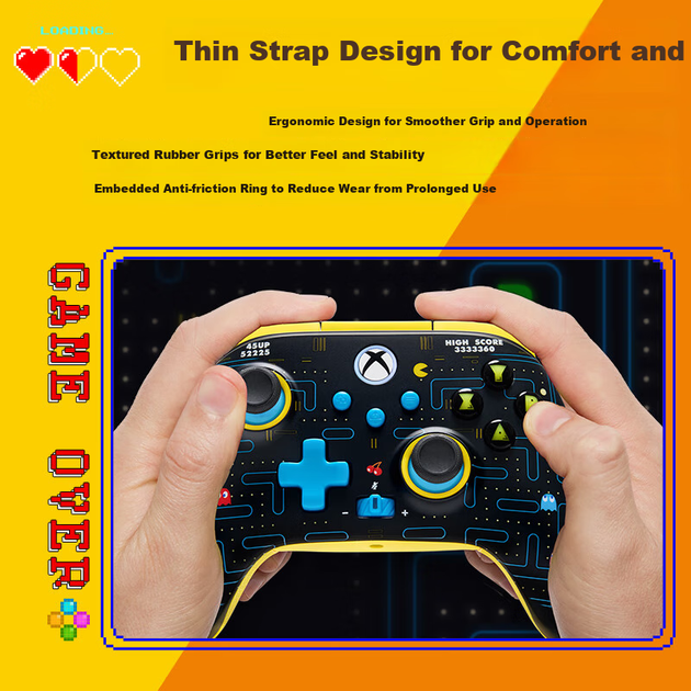 Беспроводной геймпад PowerA PAC-MAN 45th Anniversary PC/Xbox One/Xbox Series X/S (XBGP0435-01) - изображение 10