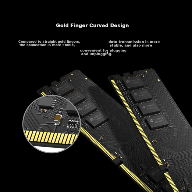 Оперативна пам'ять HP DDR4-3200 16384MB PC4-25600 V2 (18X16AA) - Фото 5 Оперативна пам'ять HP DDR4-3200 16384MB PC4-25600 V2 (18X16AA) - зображення 5