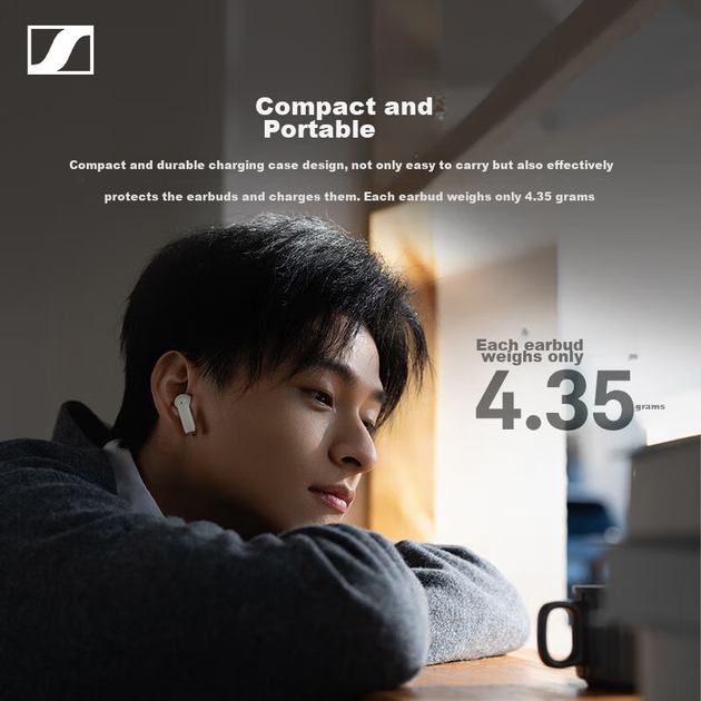 Наушники Sennheiser ACCENTUM Open Bluetooth TWS White (810091273517) - изображение 9