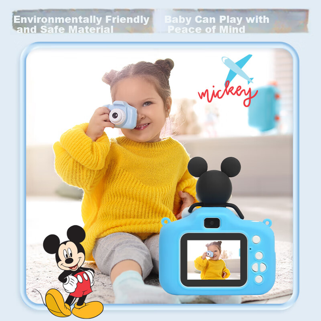 Фотоаппарат Disney «Минни Маус» детский цифровой с двумя объективами - изображение 9