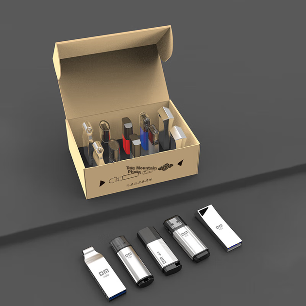 Флеш-накопичувач DM Daimai 4 ГБ USB 2.0, USB-накопичувач з етикеткою PD167, USB-накопичувач малої ємності для торгів та тендерів, 10 штук в коробці - зображення 6