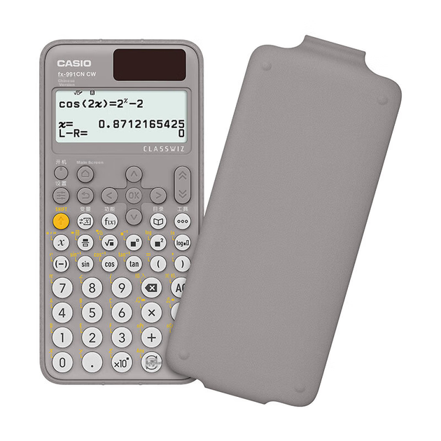 Научный калькулятор Casio FX-991CN CW для подготовки к университетским конкурсам по биологии и химии, вступительным экзаменам в аспирантуру, учебе и тестированию, сочетание серого и белого цветов (случайная поставка новых или старых моделей). - Фото 6 Научный калькулятор Casio FX-991CN CW для подготовки к университетским конкурсам по биологии и химии, вступительным экзаменам в аспирантуру, учебе и тестированию, сочетание серого и белого цветов (случайная поставка новых или старых моделей). - изображение 6