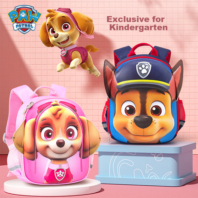 Рюкзак PAW PATROL для детского сада ультралегкий водостойкий для детей 3-6 лет - изображение 9