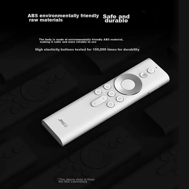 Пульт дистанционного управления JMGO Bluetooth с голосовым управлением, универсальный, белый, совместим с несколькими проекторами - изображение 4