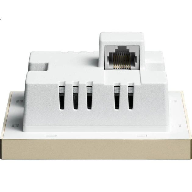 Точка доступа TP-LINK TL-XAP3002GI AX3000 Wi-Fi 6 двухдиапазонная панельная с PoE, золотая - изображение 3