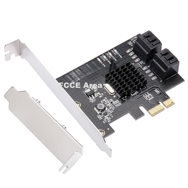 Плата расширения MOGE MC2692 PCI-E на 4 порта SATA 3.0, чип Marvell 9215 - изображение 5