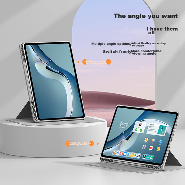 Чохол для планшета Huawei MatePad Pro 12.6 Zhisihui Grey - зображення 5