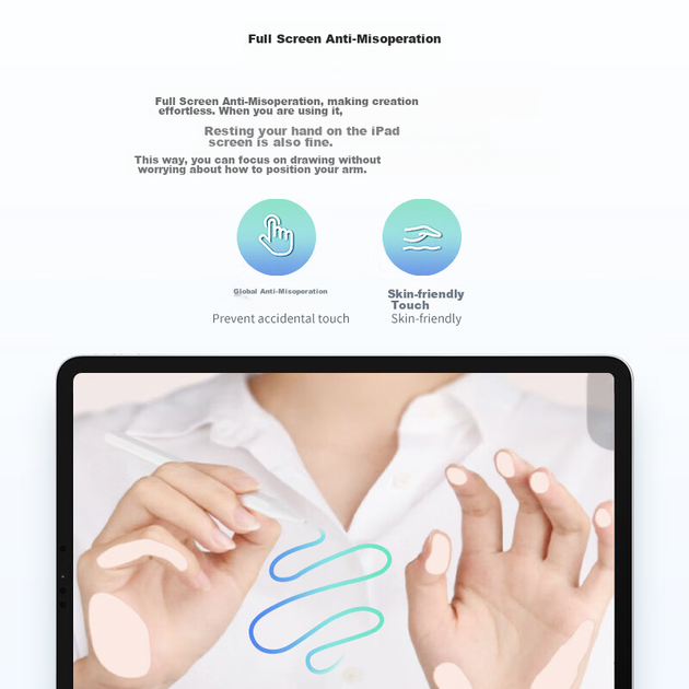 Стилус Snowkids для iPad, емкостный, аналог Apple Pencil 2-го поколения, для iPad 10.9, Air 4/5/6, Pro 2024 - изображение 8
