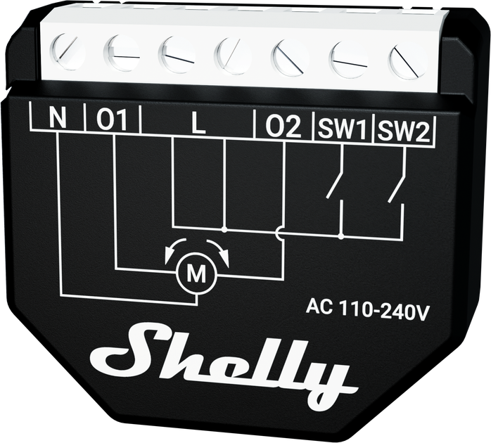 Розумний контролер ролет Shelly Wave Shutter LR (3800238073145) - Фото 2 Розумний контролер ролет Shelly Wave Shutter LR (3800238073145) - зображення 2