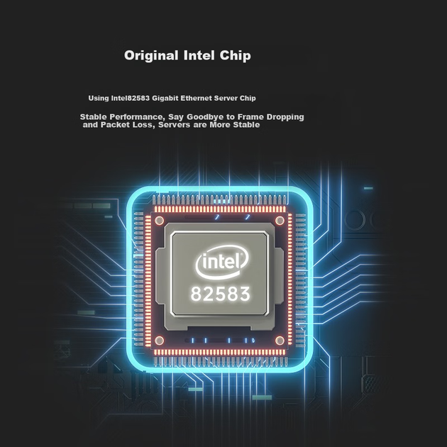 Мережева карта EB-LINK Intel 82583, гігабітна однопортова дротова мережева карта PCI-E X1 для настільних комп'ютерів - зображення 6